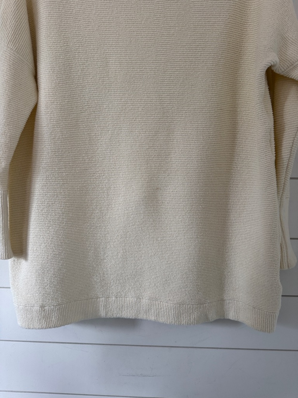 Free People Size S Free People Ottoman Slouchy Tunic Light Yellow oversized flaw - Picture 5 of 15